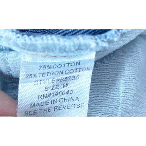 Caffeine Size M 26” Destroyed Booty Short Ripped - Picture 4 of 9